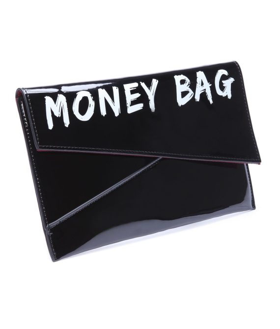 Money Bag Clutch – Black