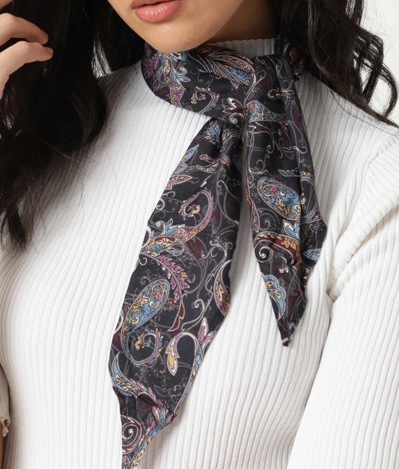 Rareism Women’S William Black Scarf